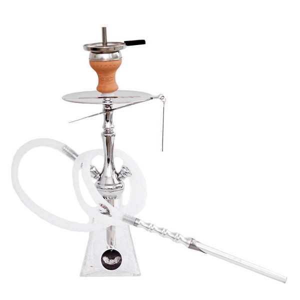 CRT Shisha - Pyro 400 - Silver - Transparent - 2S - Alu