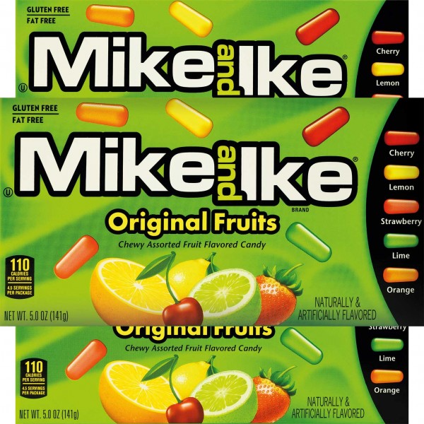 Mike and Ike Original Fruits 141g - 12er Display