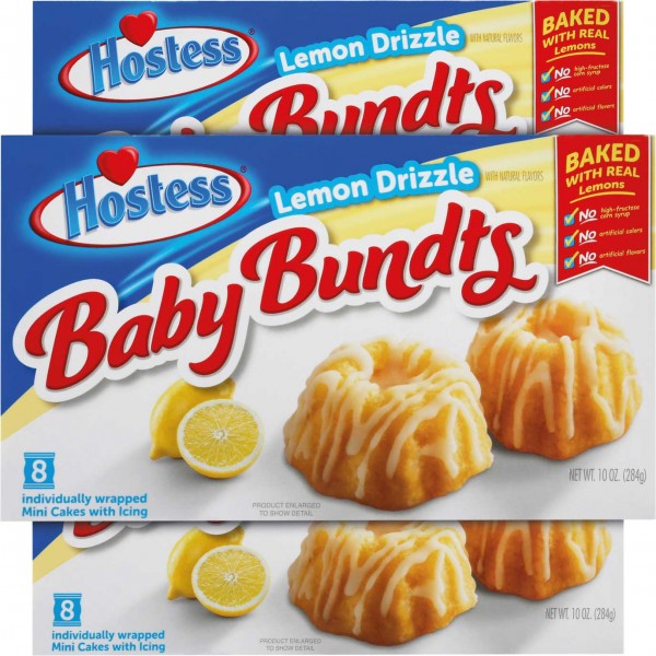 Hostess Baby Bundtz Lemon Drizzle 284g - 6er Karton