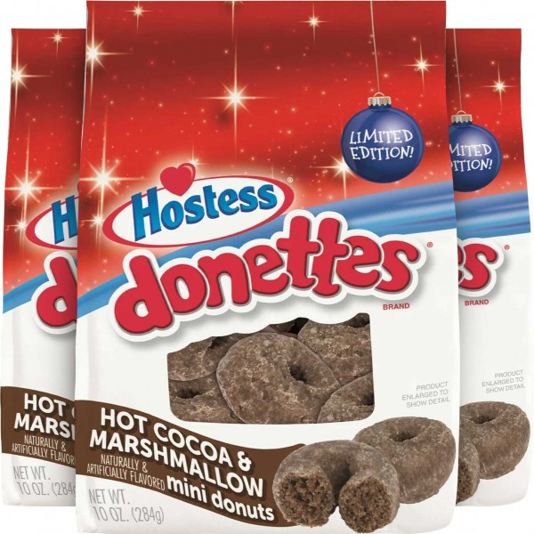 Hostess Donnets Hot Cocoa Marshmallow 284g - 9 er Karton
