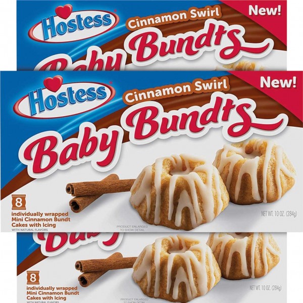 Hostess Baby Bundtz Cinnamon Swirl 284g -6er Karton
