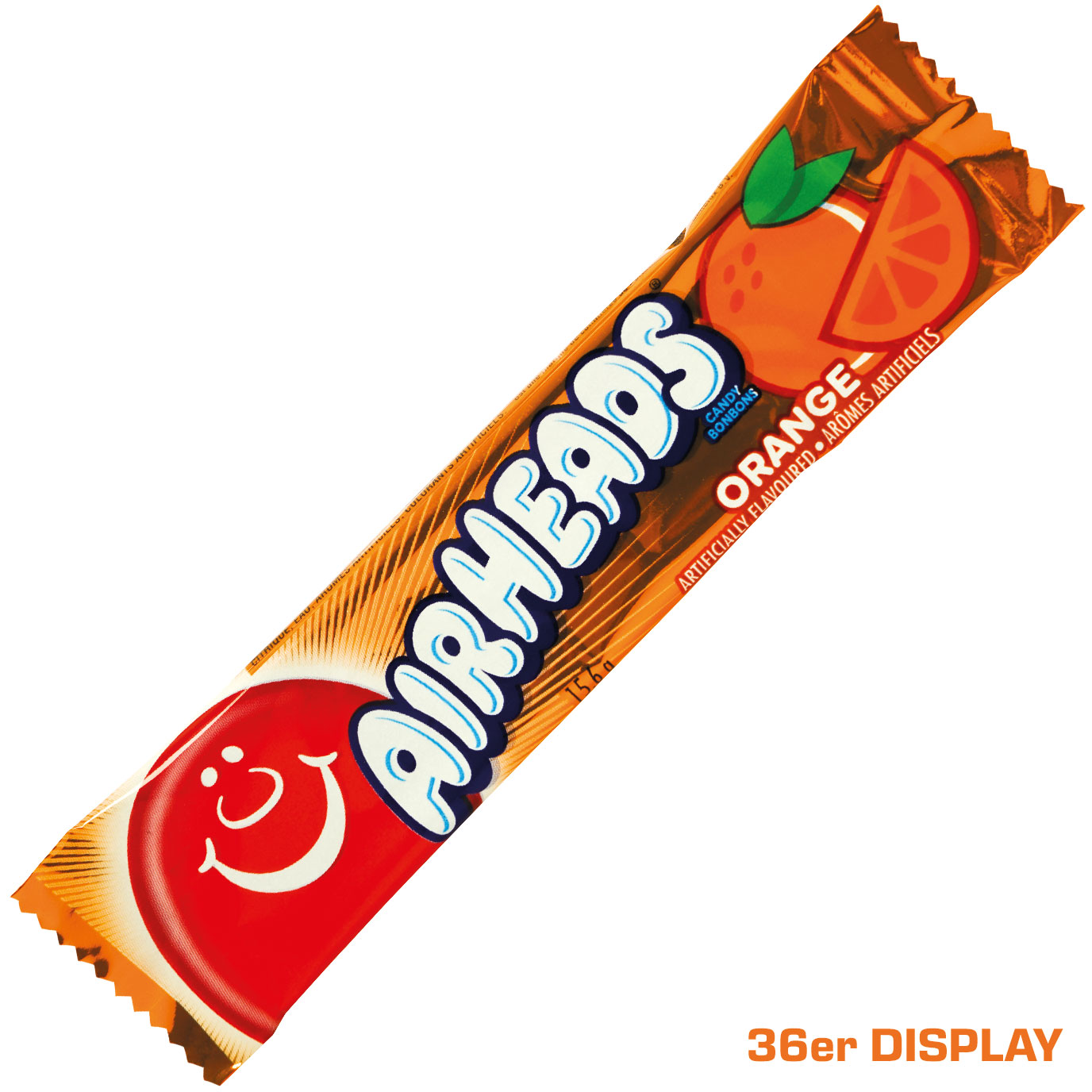 Airheads Orange 15,6g 36er Display Airheads Kaubonbons Candy