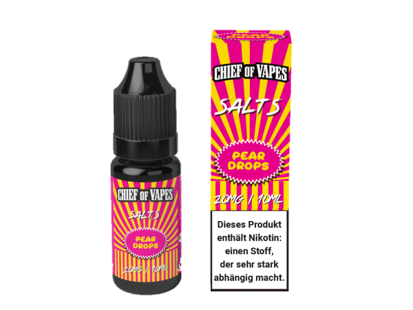 Chief of Vapes - Pear Drops - Nikotinsalz Liquid 20mg/ml