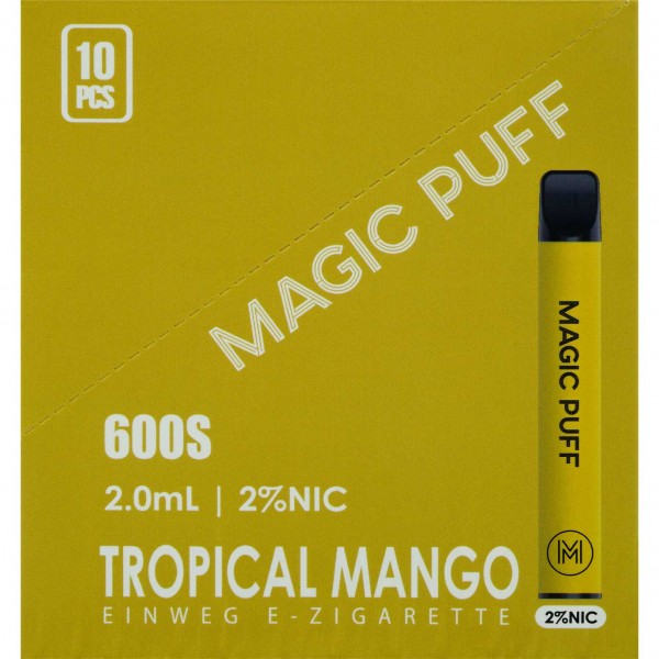 Magic Puff - Tropical Mango - 10er Display