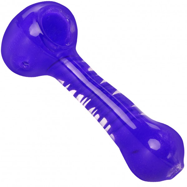 Glaspfeife Spoon Pipe L 110mm Blau