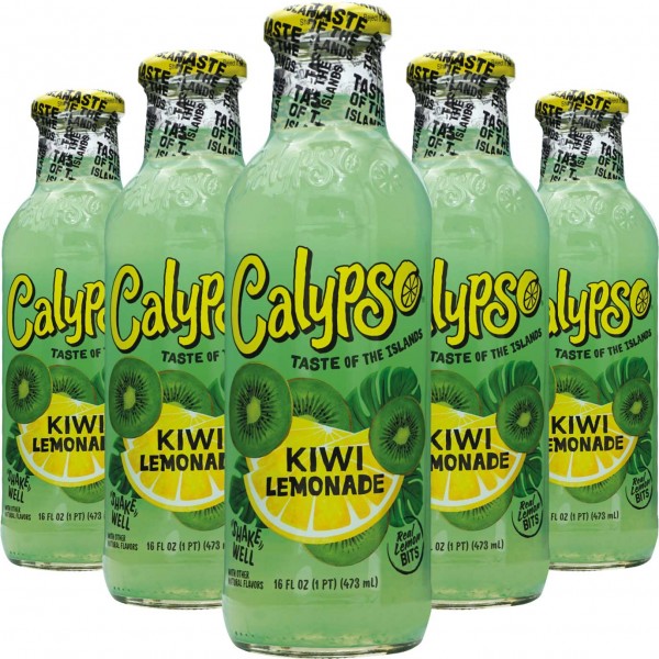 Calypso Kiwi Lemonade 473ml - 12er Träger - EU