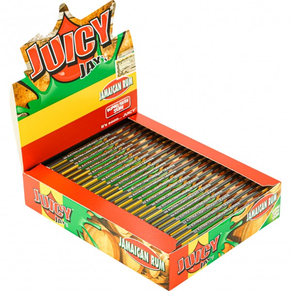 Juicy Jays King Size Jamaica Rum - 24er Display