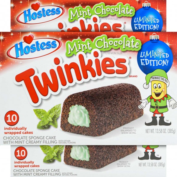 Hostess Twinkies Mint Chocolate 385g - 6er Karton