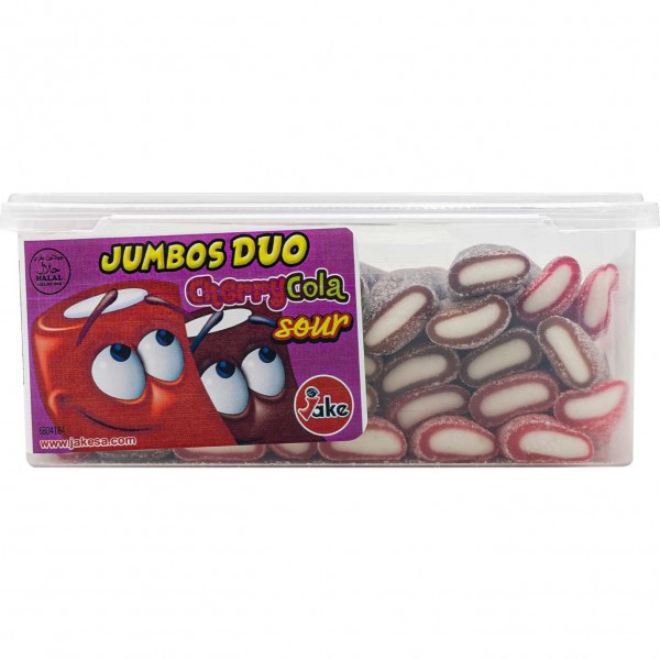 Jake Jumbos Duo Cherry Cola Sour - 30er Display