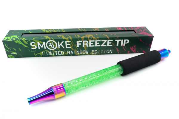 Smoke2u - Freeze Tip - Eis Mundstück - Grün Rainbow