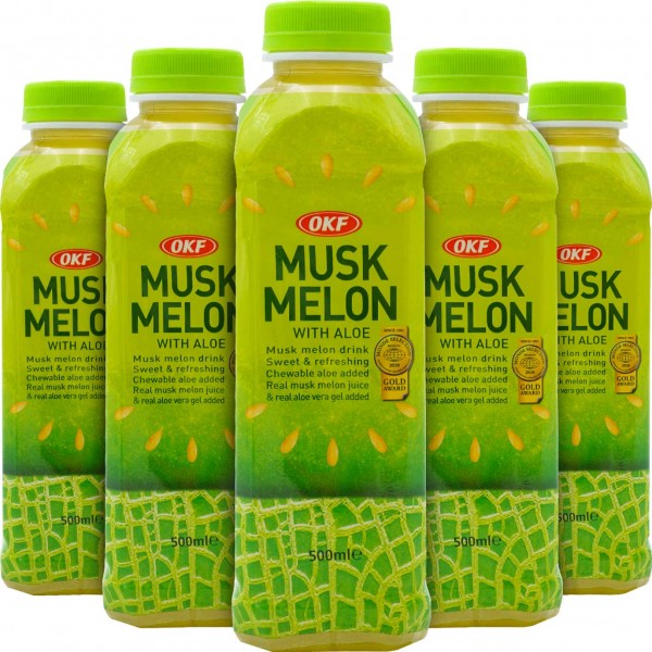 OKF Musk Melon with Aloe 500ml - 20er Karton