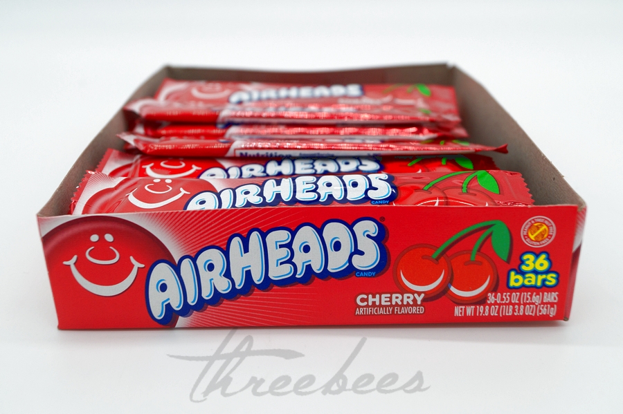 Airheads Cherry 15,6g - 36er Display | Airheads | Kaubonbons | Candy ...