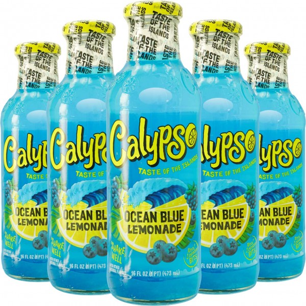 Calypso Ocean Blue Lemonade 473ml - 12er Träger - EU
