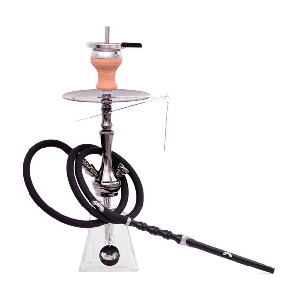 CRT Shisha - Pyro 400 - Shinning Black - Transparent - 2S - Alu