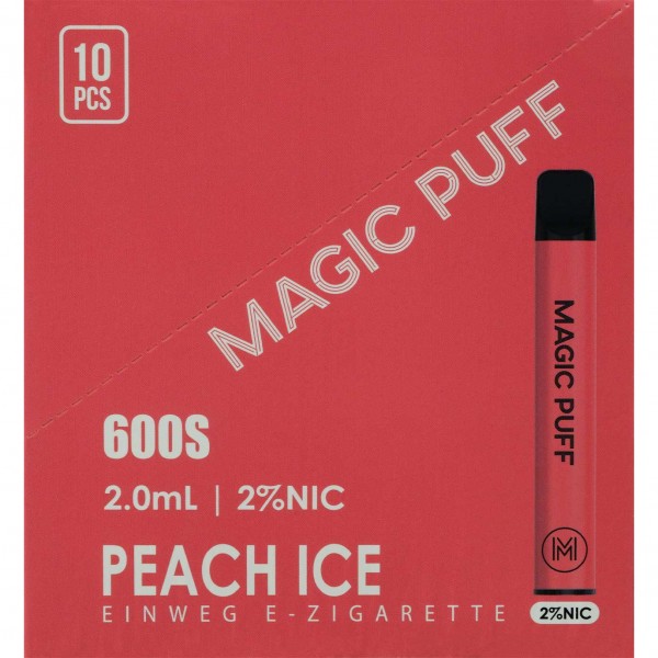 Magic Puff - Peach Ice - 10er Display