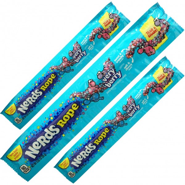 Nerds Candy Rope very berry 26g - 24er Display