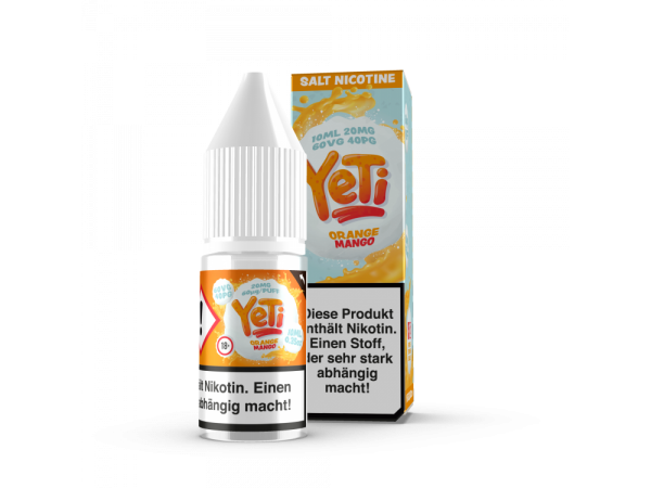Yeti - Orange Mango - E-Zigaretten Nikotinsalz Liquid 20mg/ml
