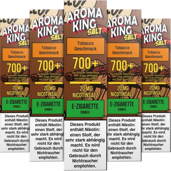 Aroma King E-Zigarette Tobacco - 10er Display