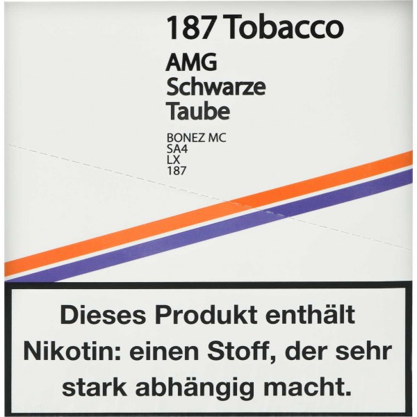 187 Strassenbande 600 Einweg E-Zigarette - AMG Schwarze Taube - 10er Display
