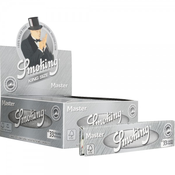 Smoking Master King Size Slim Paper - 50er Display