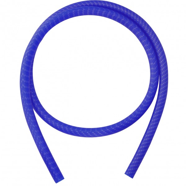 Bees Hookah Silikonschlauch Blau Carbon