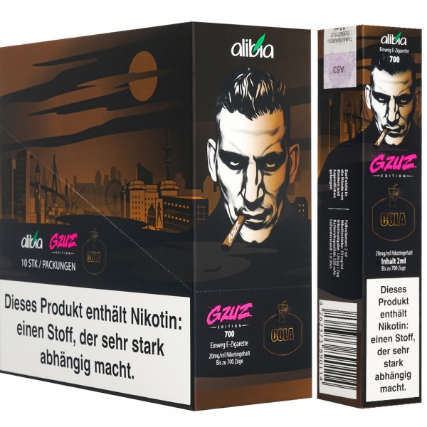 GZUZ Vape - Cola - 10er Display