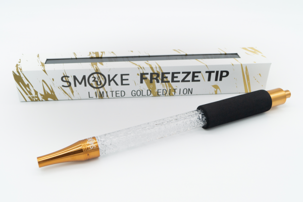 Smoke2u - Freeze Tip - Eis Mundstück - Gold Weiß