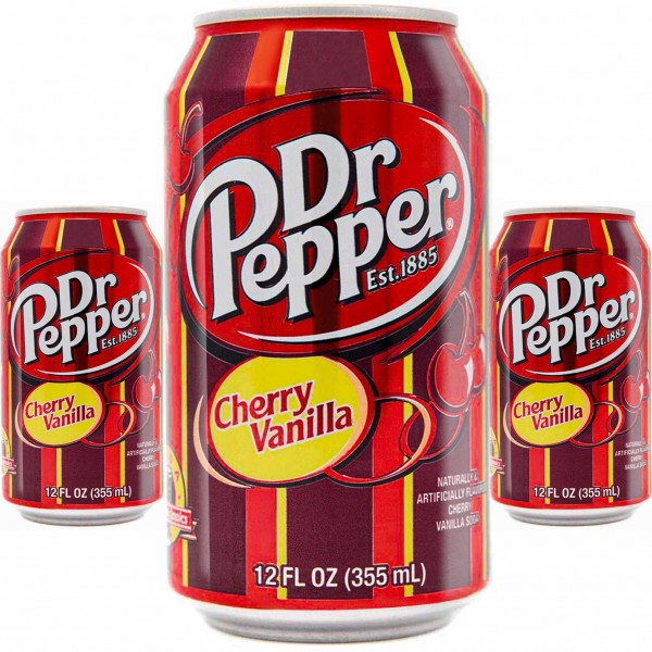 Dr Pepper Cherry Vanilla 355ml - 12er Karton