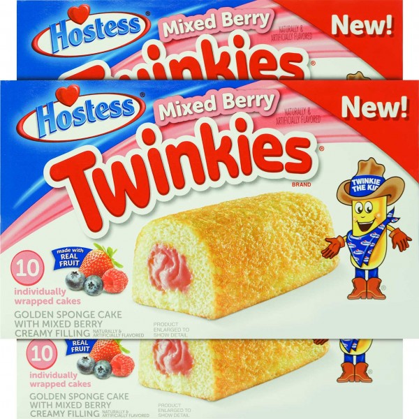 Hostess Twinkies Mixed Berry 285g - 6er Karton